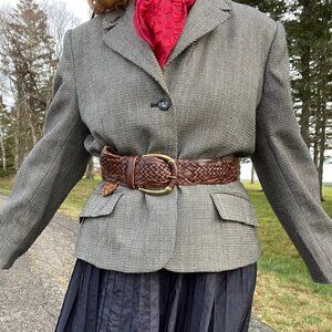 Harve  Bernard wool tweed jacket, fully lined